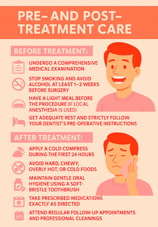 Pre and Post Treatment Care Instructions