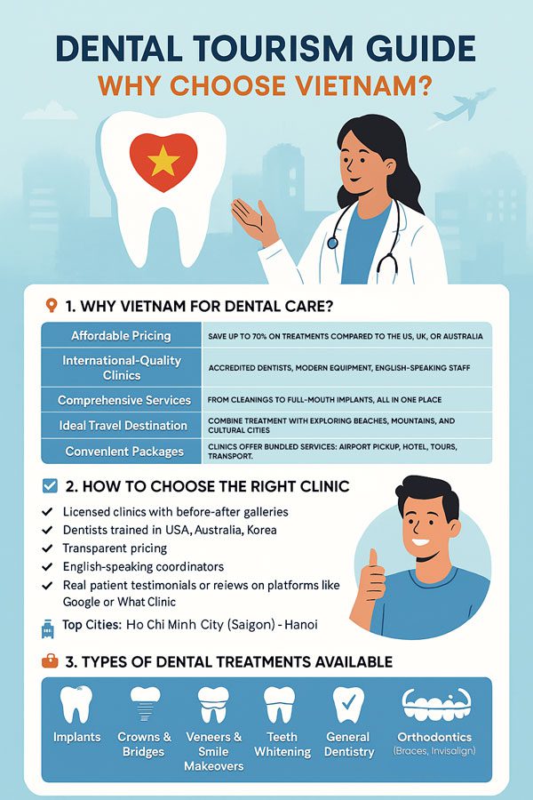Why Vietnam Is a Popular Destination for Dental Tourism